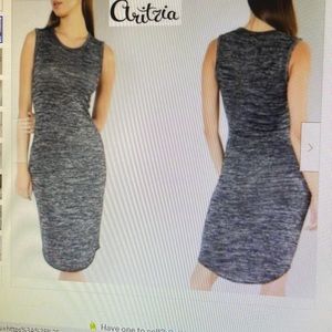 Wilfred Free Bruno dress Heather black Sz S